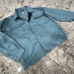 Men's Blue Bomber Jacket